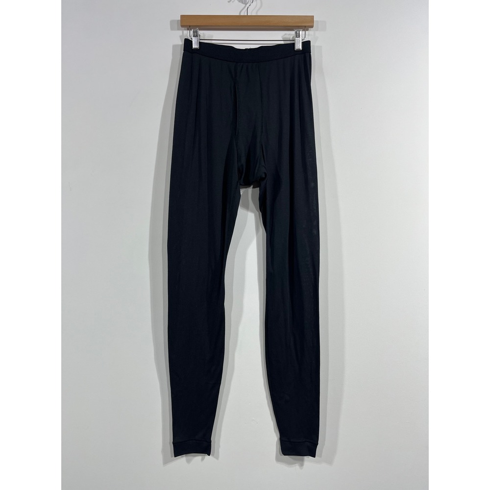 Patagonia Capilene Gorpcore Mens Large Black Base Layer Thermal Pants Outdoors